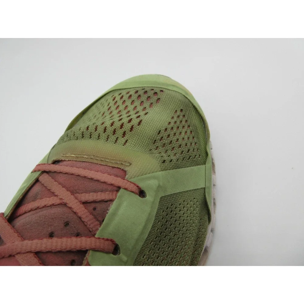 On Running Cloudsurfer Shoes Womens Size 11 Pink Green CloudTec Athletic